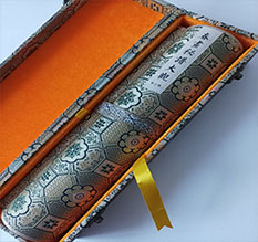 石门书画装裱案例